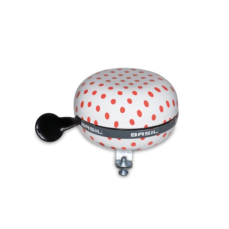 SONNETTE DING-DONG BASIL POLKA DOT POIS BLANCS/ROUGES - 50398 - 8715019503986