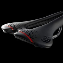 SELLE ASPIDE SHORT OPEN-FIT CARBON FX - K161 BLACK/BLACK ETROIT 139MM - 911WN401 - 8009456110181