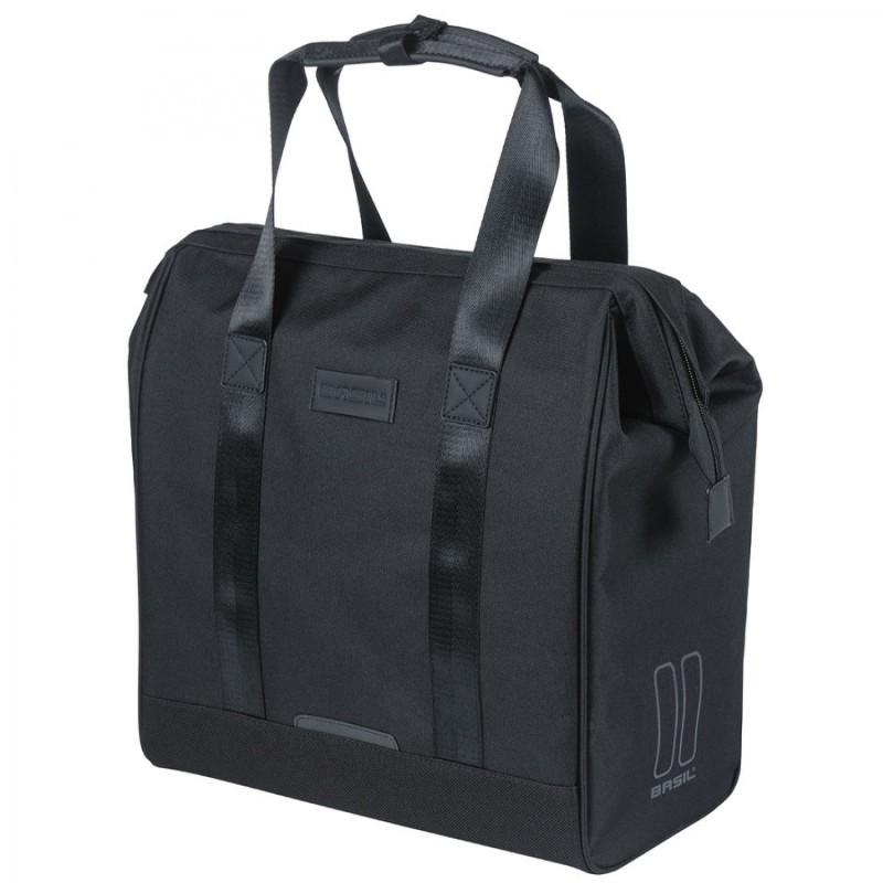 SAC BASIL GRAND HOOK-ON 23L Ã?TANCHE NOIR A/RÃ?FLÃ?CHISSANTS - 18246 - 8715019182464