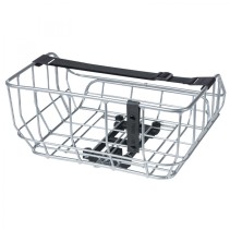 PANIER ARRIÃ?RE  BASIL PORTLAND MIK 25L ALU ARGENT VINTAGE - 50546 - 8715019505461