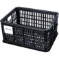 PANIER BASIL CRATE S 17.5L PLASTIQUE NOIRE (29x39.5x21 cm) - 21110 - 8715019211102