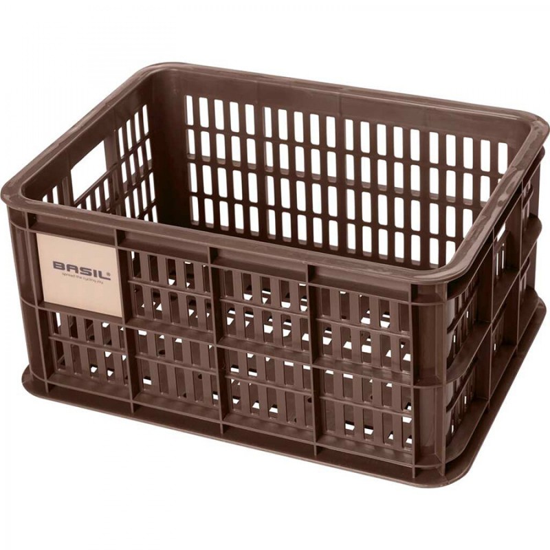 PANIER BASIL CRATE S 17.5L PLASTIQUE MARRON (29x39.5x21 cm) - 21115 - 8715019211157