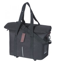 SAC BASIL CITY MIK KLICKFIX 8-11L IMPERMEABLE POLYESTER NOIR - 18365 - 8715019183652