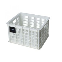PANIER BASIL CRATE M 29.5L PLASTIQUE BLANC BRILLANT 34x40x25 - 21138 - 8715019211386