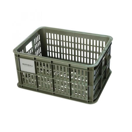 PANIER BASIL CRATE S 17.5L PLASTIQUE VERT (29x39.5x21 cm) - 21112 - 8715019211126