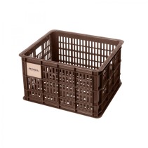 PANIER BASIL CRATE M 29.5L PLASTIQUE MARRON (34x40x25 cm) - 21139 - 8715019211393