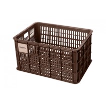 PANIER BASIL CRATE L 40L PLASTIQUE MARRON (34.5x49x27 cm) - 21163 - 8715019211638