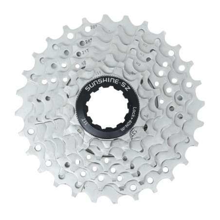 CASSETTE  7V. P2R SHINE 11-28 ADAPTABLE SHIMANO/SRAM
