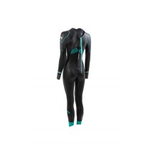 WOMEN'S ADVANCE WETSUIT - K003 BLACK/BLUE XS - WS21WADV101XS - 5056305710835