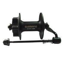 MOYEU SHIMANO ROUE AVANT HB-M 475 FREIN DISQUE 32 TROUS NOIR - EHBM475BL5 - 4524667870111