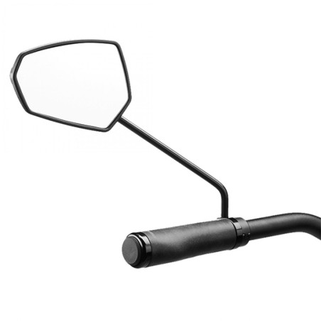 RETROVISEUR VELO ERGOTEC GAUCHE M-77L NOIR (E-BIKE/VAE 25KM/H)