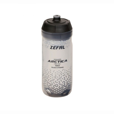 Bidon isotherm Zefal arctica 55 noir-argent 550ml (  2h30) (vissable) (gamme 2021)