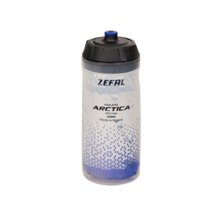 Bidon isotherm Zefal arctica 55 bleu-argent 550ml (  2h30) (vissable) (gamme 2021)