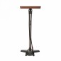 Pompe a pied Zefal profil max fp65 corps alu gris manometre digital 12bars raccord switch vp-vs manche en bois