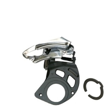 Derailleur avant vtt Shimano  alivio fixation boitier pedalier (tirage haut) 3x9 vitesses