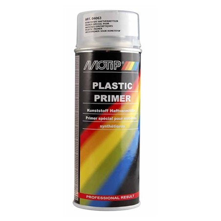 BOMBE PEINTURE MOTIP APPRET POUR PLASTIQUE (400ML)