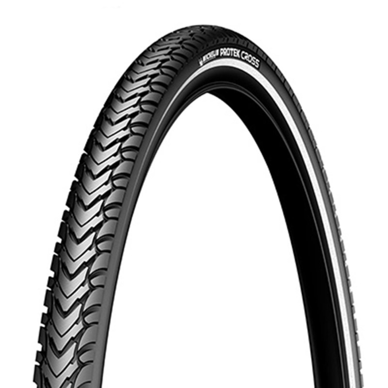 Pneu Michelin 700x32c protek cross max flanc réfléchissant