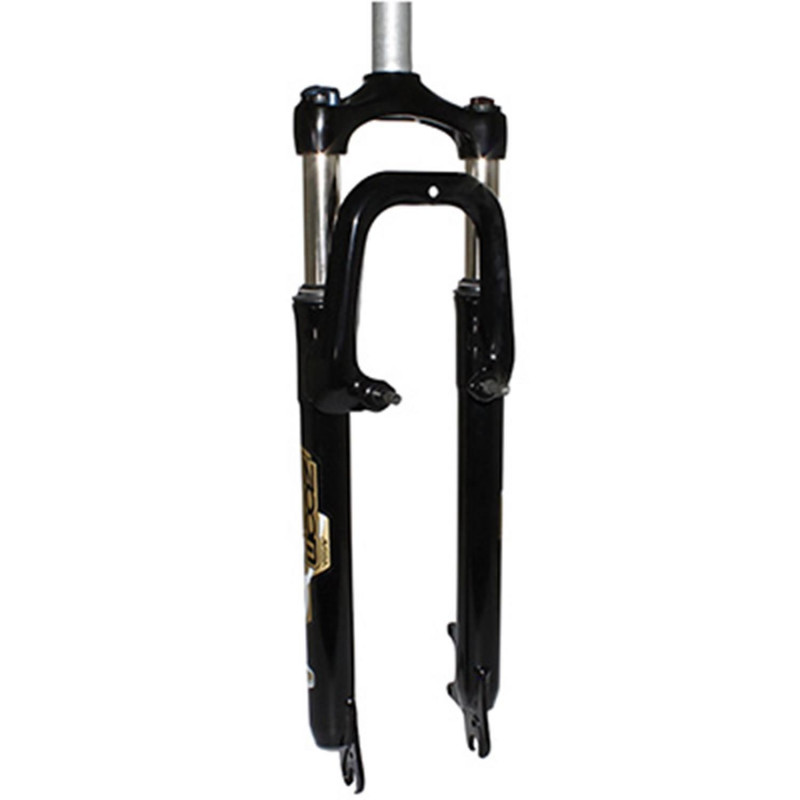 FOURCHE VTT 29 " ZOOM 386MLO A RESSORT NOIR REGLABLE-BLOCABLE DEB. 60MM PIVOT LISSE 285mm 1''1-8-28,6 EXTERIEUR COMPATIBLE