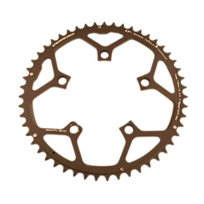 PLATEAU ROUTE DIAM 110 EXTER 51DTS NOIR CT2 CAMPAGNOLO STRONG 11V. 5 BRANCHES