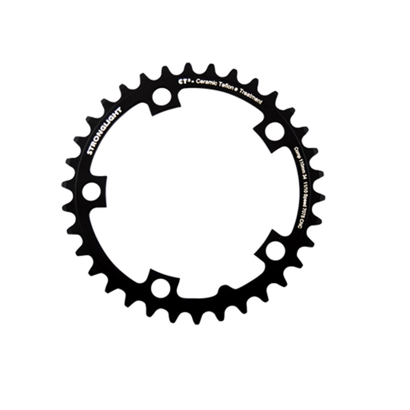 PLATEAU ROUTE DIAM 110 INTER 34DTS NOIR CT2 STRONG 11/10V. 5 BRANCHES