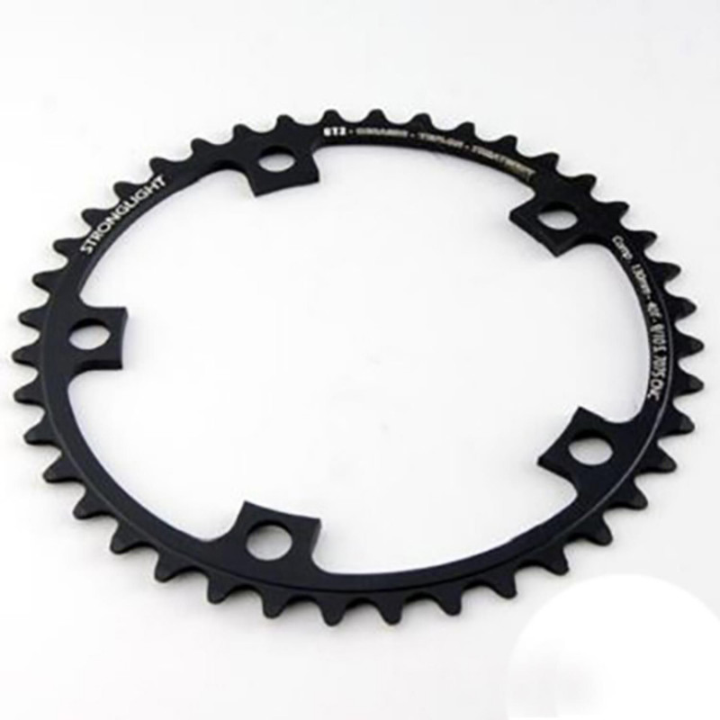 PLATEAU ROUTE DIAM 130 INTER 42DTS NOIR CT2 STRONG 11/10V.(TOUS MODELES) 5 BRANCHES