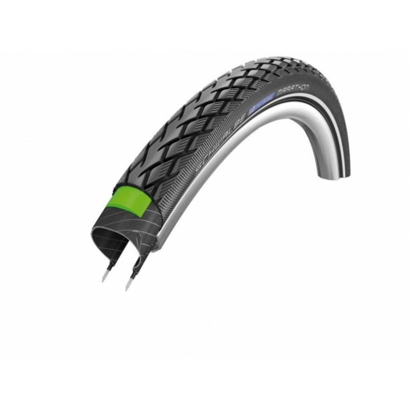 Pneu vtt/urbain 16x1.75 Schwalbe marathon noir tr (47-305)
