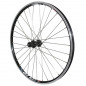 Roue vtt 26" combo arriere noir renforce v-brake moyeu tx800 pour cassette Shimano-Sram 10-9v. special loueur (jante double