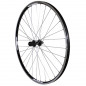 Roue vtt 29" combo arriere noir renforce v-brake moyeu Shimano rm66 compatible disc centerlock pour Shimano-Sram 10-9-8v.