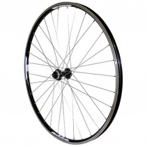 Roue vtt 29" combo avant noir renforce vbrake moy Shimano rm66 compatible disc centerlock (jante double paroi avec
