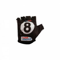 GANTS VELO ENFANT KIDDIMOTO NOIR N°8 TAILLE 5 ANS (PAIRE SOUS CARTE)