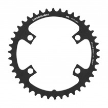 PLATEAU ROUTE 4BRA D.110 POUR SHIMANO DURA-ACE 9100 STRONGLIGHT 42DTS INTERIEUR NOIR CT2  11V. POUR EXTERIEUR 54DTS