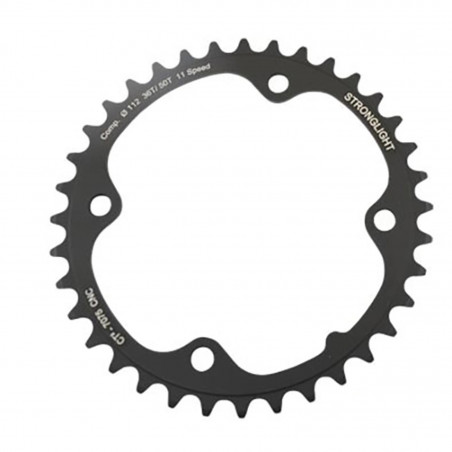 PLATEAU ROUTE DIAM 112 INTER 36DTS NOIR CT2 (COMP.CAMPA 4 BRANCHES) STRONG 11V.