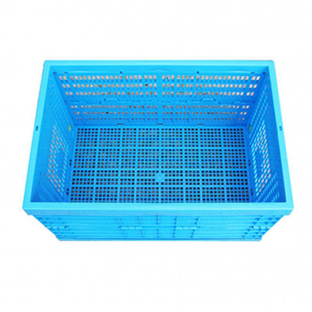 Accessoire remorque utilitaire 152684 bac plastique bleu pliant (dimensions du bac l59 x l39 x h33)