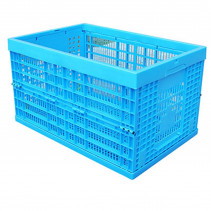 Accessoire remorque utilitaire 152684 bac plastique bleu pliant (dimensions du bac l59 x l39 x h33)