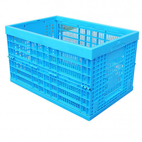 Accessoire remorque utilitaire 152684 bac plastique bleu pliant (dimensions du bac l59 x l39 x h33)