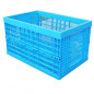 Accessoire remorque utilitaire 152684 bac plastique bleu pliant (dimensions du bac l59 x l39 x h33)