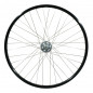 Roue vtc 700x35 arriere er20 alu noir double paroi moy nexus 3v frein tambour 36 rayons inox (sg-3r40)