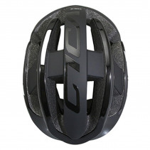 CASQUE VELO ADULTE GIST ROUTE VOLO NOIR MAT-NOIR BRILLANT FULL IN-MOLD TAILLE 52-56 REGLAGE MOLETTE 210GRS