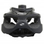 CASQUE VELO ADULTE GIST ROUTE VOLO NOIR MAT-NOIR BRILLANT FULL IN-MOLD TAILLE 56-62 REGLAGE MOLETTE 210GRS