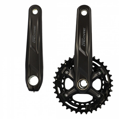 PEDALIER VTT DOUBLE 36-26D L170 ALU SHIMANO DEORE M5100 11V.