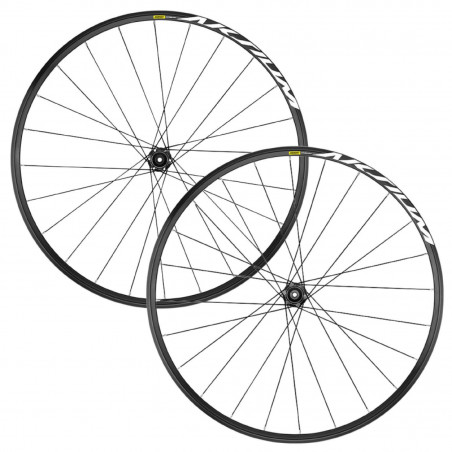 Roues route 700 mavic aksium disc centerlock axe 12x142 et 12x100 noir 11-10v. Shimano (avant   arriere) - serie limitee