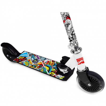 TROTTINETTE ACIER DISNEY AVENGERS REGLABLE AV.FREIN AU PIED