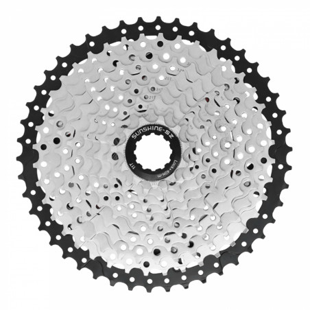 Cassette 11v. shine 11-46 pour Shimano-Sram vtt argent (vendu en boite)    (11-13-15-18-21-24-28-32-36-40-46)