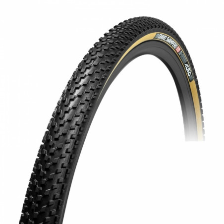 Pneu gravel 700 x 40 tufo swampero noir-beige tubetype-tubeless  ts (40-622)