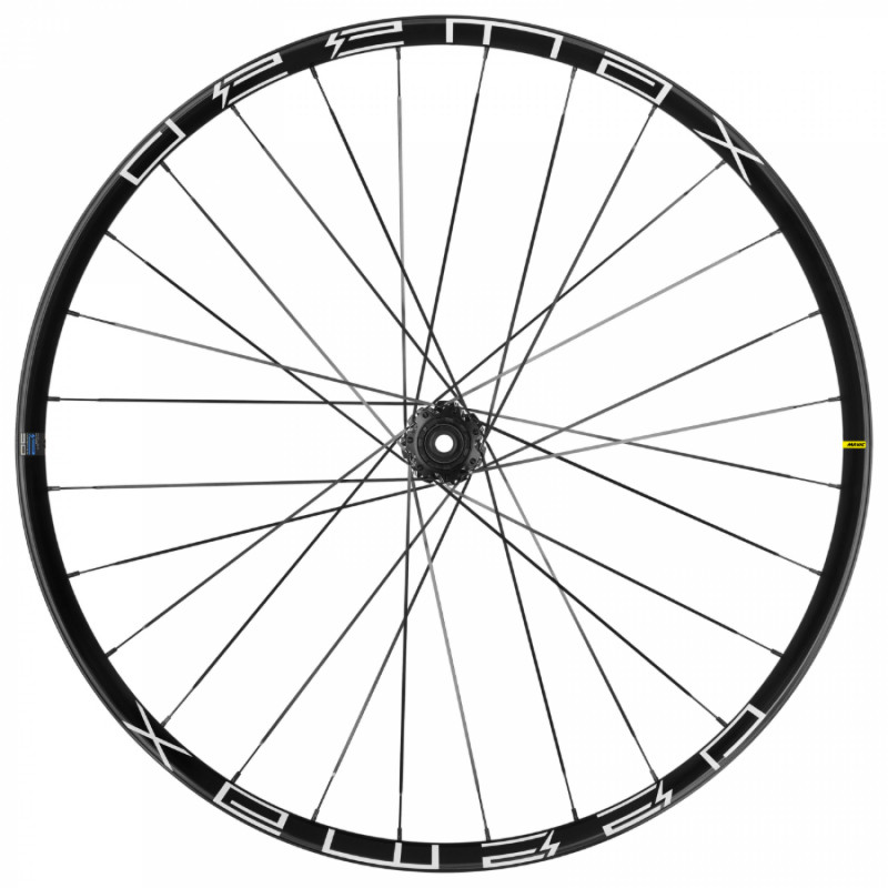 Roue vtt 29" mavic e-deemax boost avant axe traversant 15-110 disc 6 trous tubeless ready jante 622-30