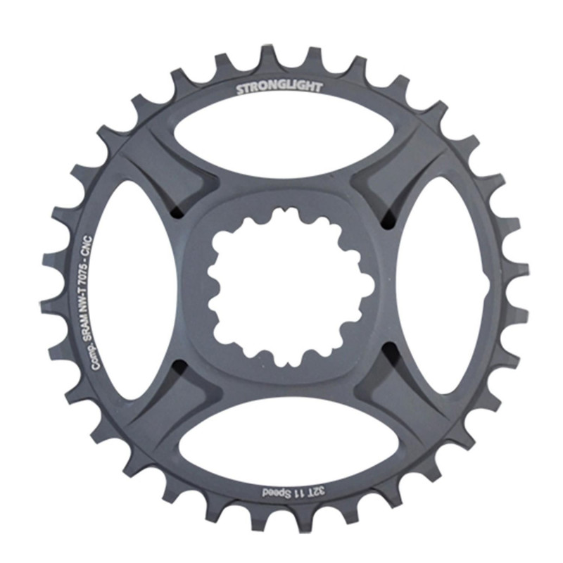 PLATEAU VTT MONO DIRECT MOUNT 6MM EXTER 32DTS NOIR STRONG COMP. SRAM  11V