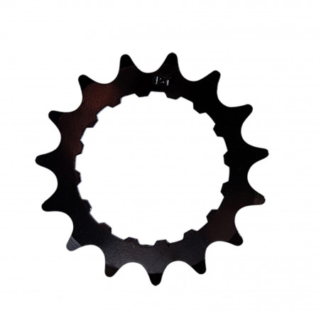 PIGNON MOTEUR COMPATIBLE BOSCH E-BIKE/VAE ACIER STRONG 15 D. NOIR 3/3 (2 EME GENERATION)