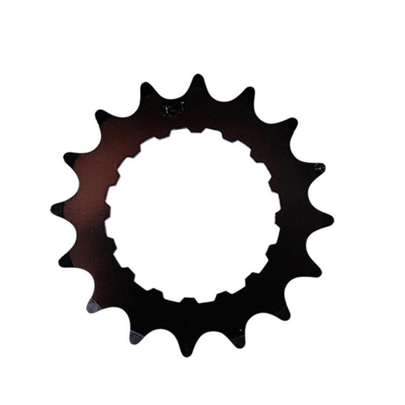 PIGNON MOTEUR COMPATIBLE BOSCH E-BIKE/VAE ACIER STRONG 16 D. NOIR 3/3 (2 EME GENERATION)