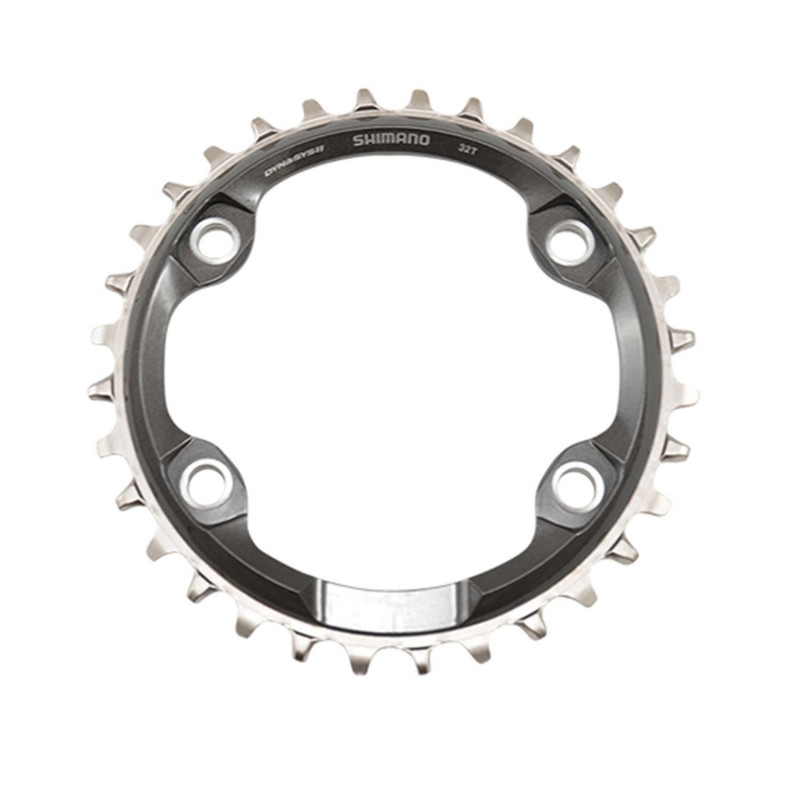 PLATEAU VTT MONO DIAM  96 EXTER 32DTS NOIR 4 BRANCHES SHIMANO XT M8000