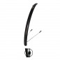 GARDE BOUE VTC 28'' STRONG R'LIGHT ALU A TRINGLES 48MM NOIR MAT (PR)